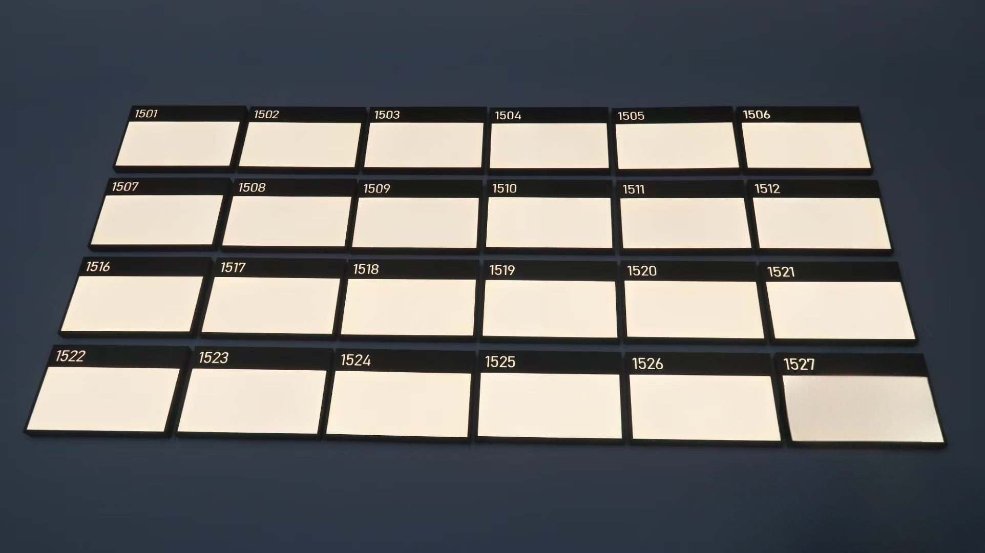 LED  Acrylic Door Name Plates